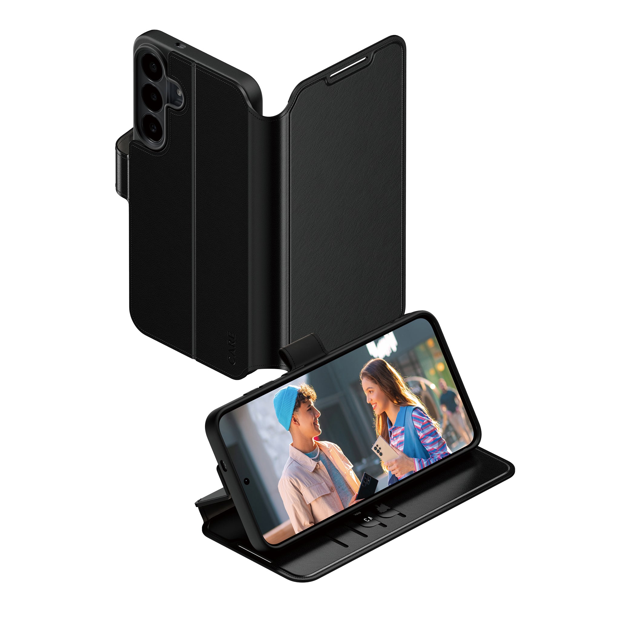 CARE™ by PanzerGlass® Wallet Case Black Samsung Galaxy S26 FE